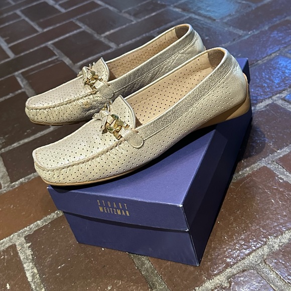 Stuart Weitzman Leather Loafers - Picture 2 of 5